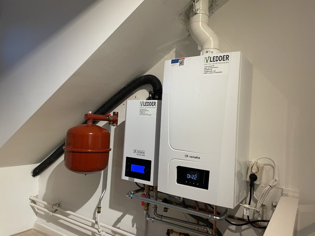 CV-ketel installatie