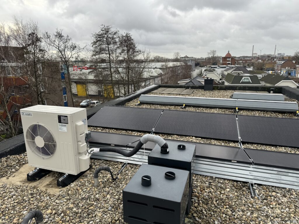 Warmtepomp aansluiten