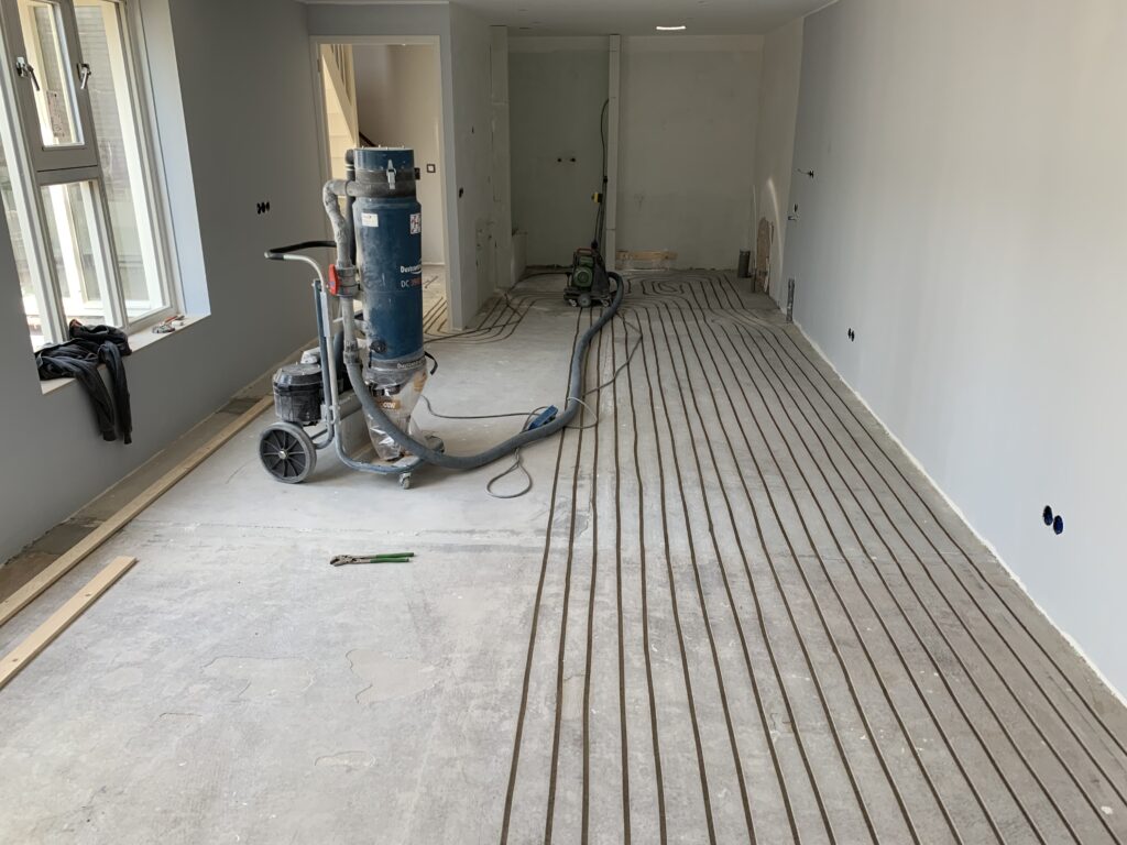 Vloerverwarming infrezen